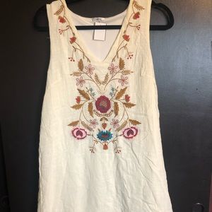 Embroidered dress